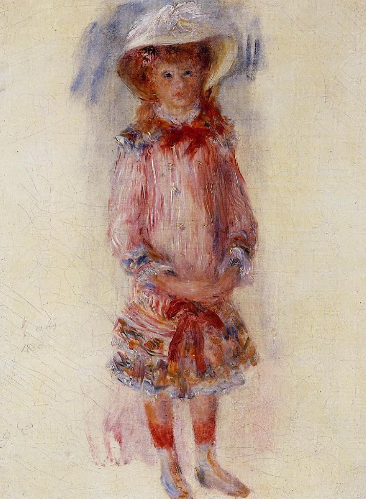 Georgette Charpentier standing 1880